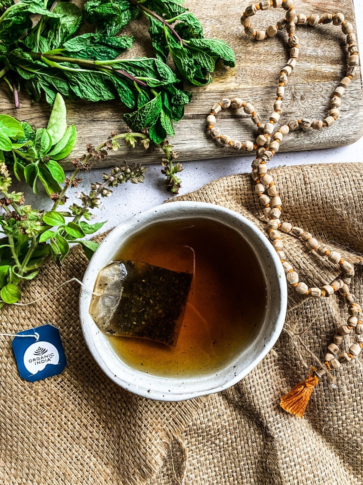 ORGANIC INDIA TEA TULSI 25 TEABAGS - CHOOSE YOUR FAVORITE FLAVOURS