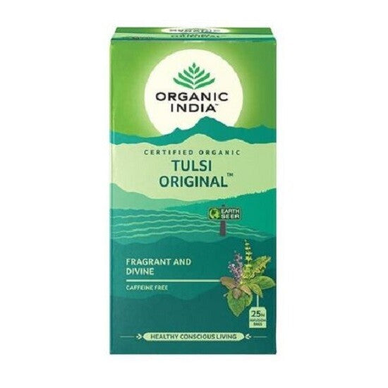 ORGANIC INDIA TEA TULSI 25 TEABAGS - CHOOSE YOUR FAVORITE FLAVOURS