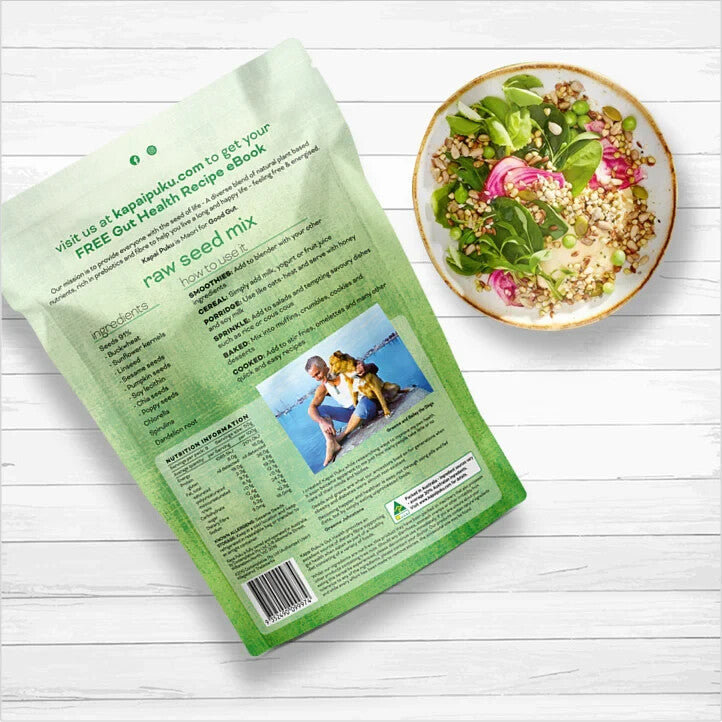 No. 1 GUT HEALTH - Raw seed mix  Free Shipping