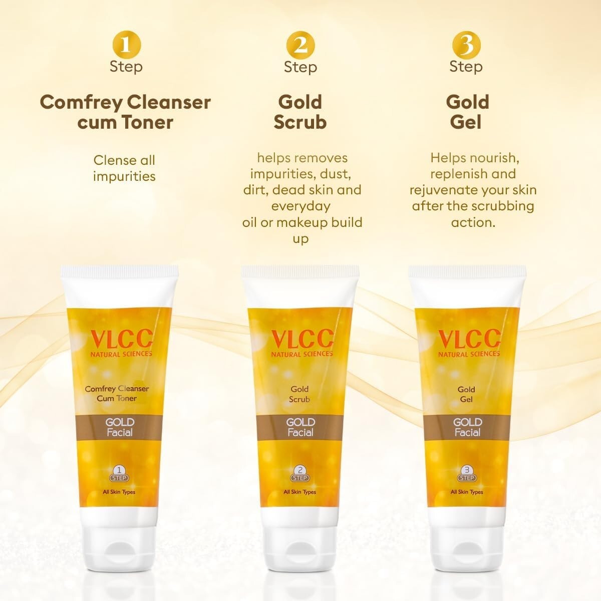 VLCC Premium Gold Facial Kit 300 G