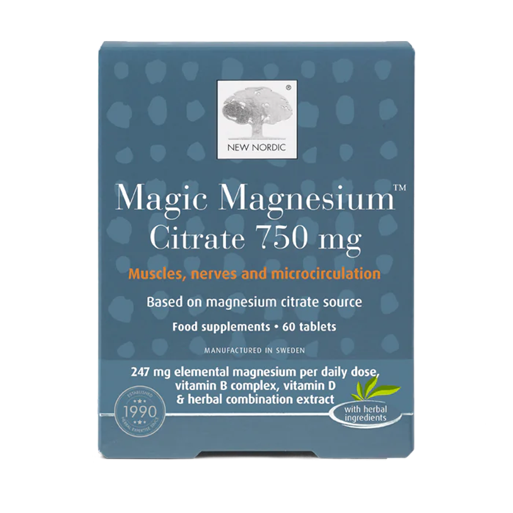 New Nordic Active Magnesium Citrate 60t FREE SHIPPING