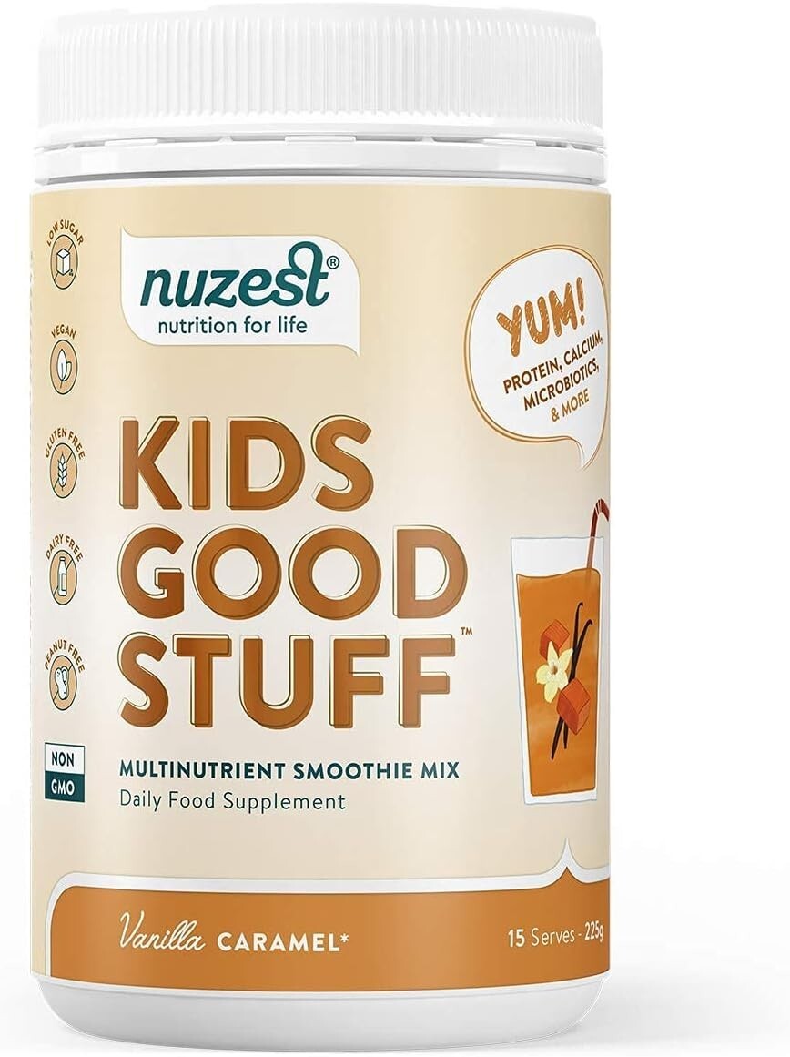 Nuzest Kids Good Stuff VanillaCaramel 225g  Free Shipping