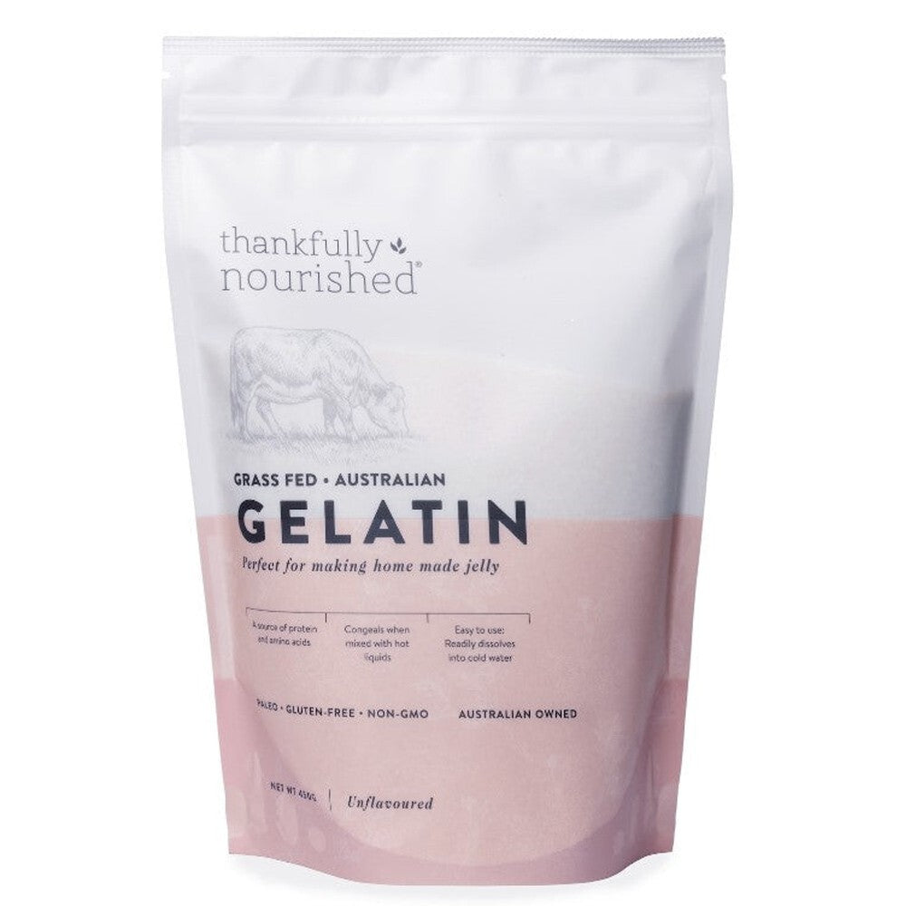 Thankfully Nourished - Australian Pasture-Raised Gelatin 400g Free shipping