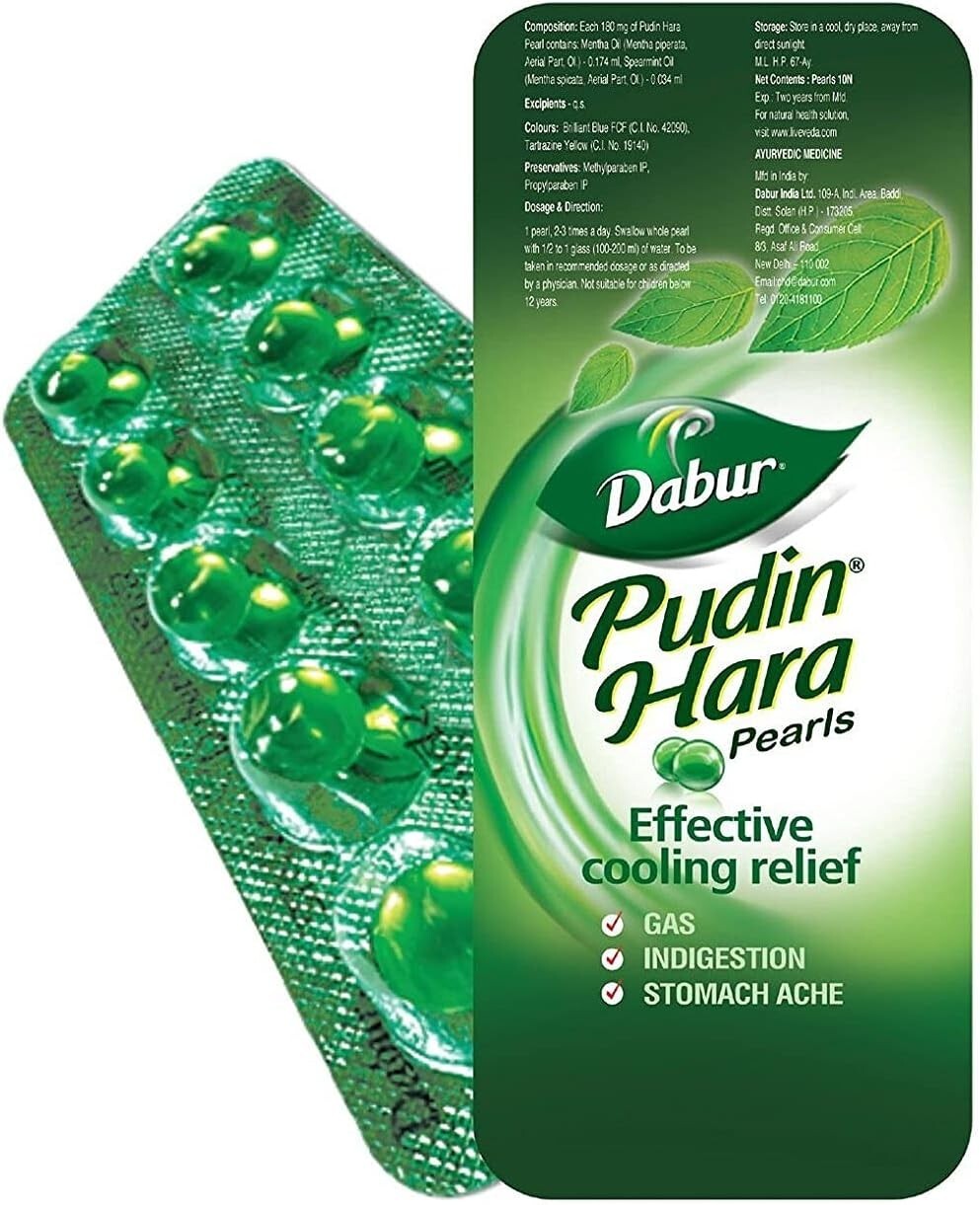 Pudin Hara Pearls (2 Strips of 10 Each)  Free Shipping