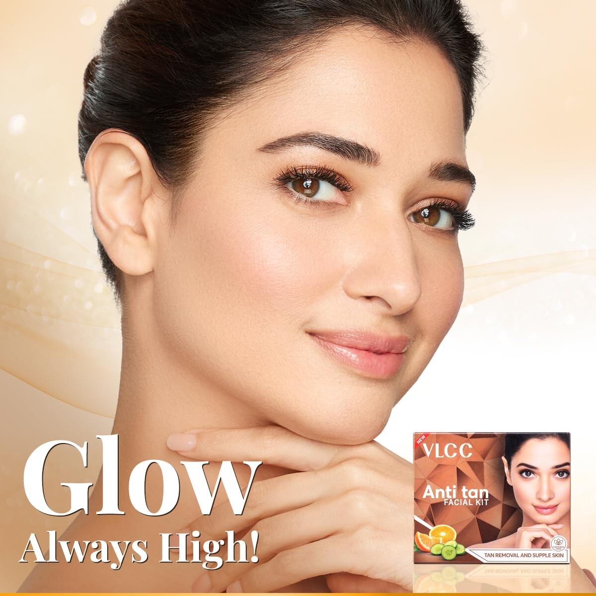 VLCC Anti Tan Facial Kit - 60g X 2 (Pack of 2) | Power of 25 Vital Ingredients