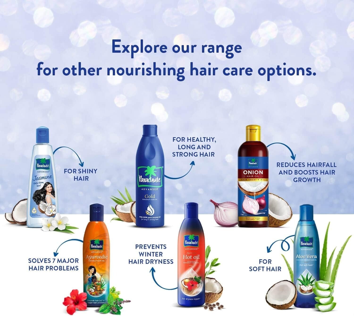 Parachute Advansed Jasmine Coconut Hair Oil, 200 ml  Free Shipping