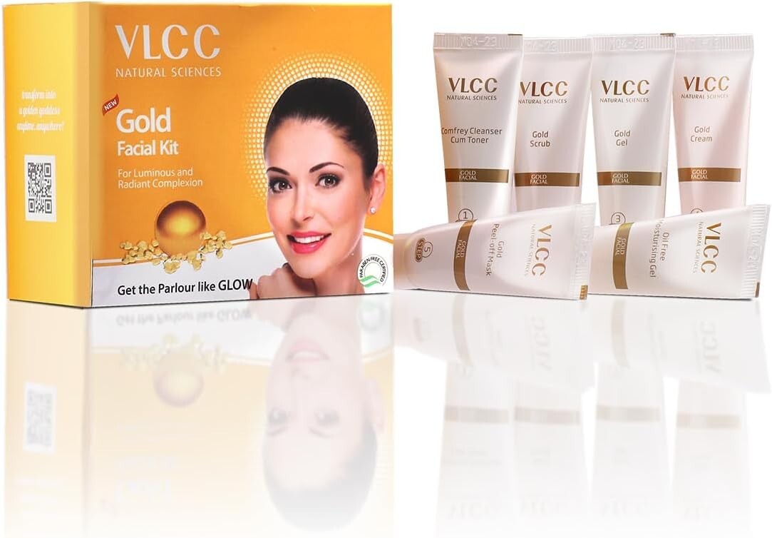 VLCC Gold Facial Kit 60 g  Free Shipping