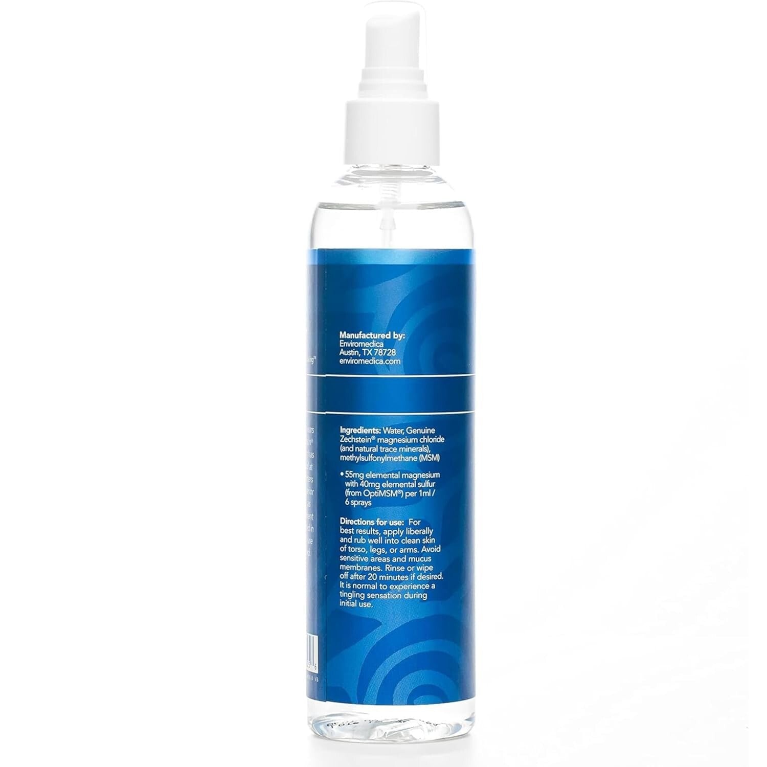 Ancient Minerals Magnesium Oil Ultra with OptiMSM Spray - 237 ml