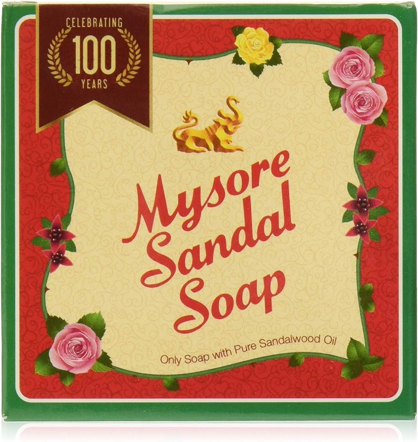 Mysore Sandal Soap, 150 grams Units 5.29 Ounce (Pack of 12)  Free Shipping