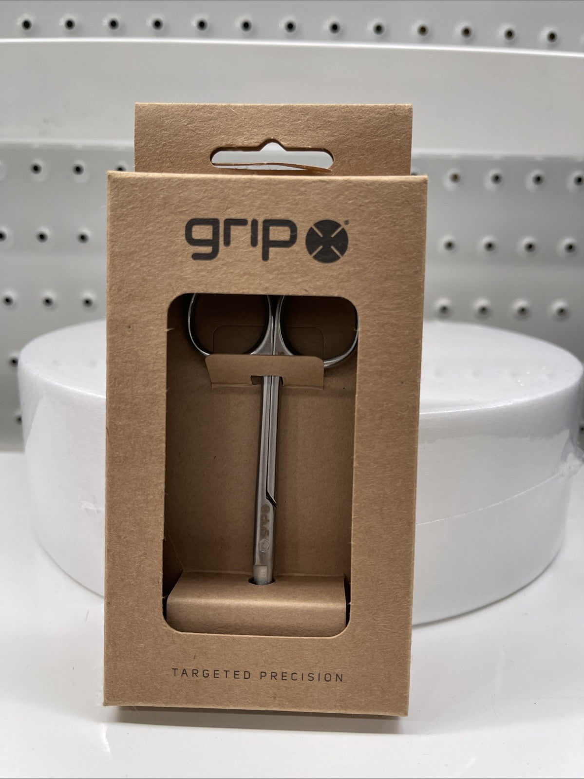 Caronlab Grip Precision Nail Tip Scissors S5 (Stainless Steel) Cutter Trimmer.