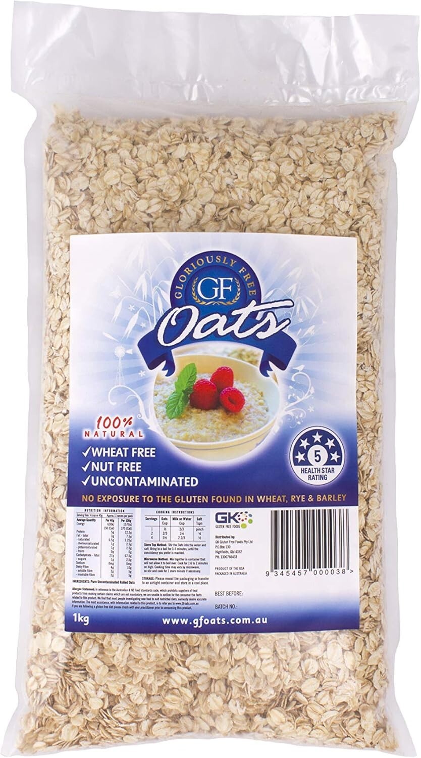 Gloriously Free Aussie Oaks, 1kg  Free Shipping