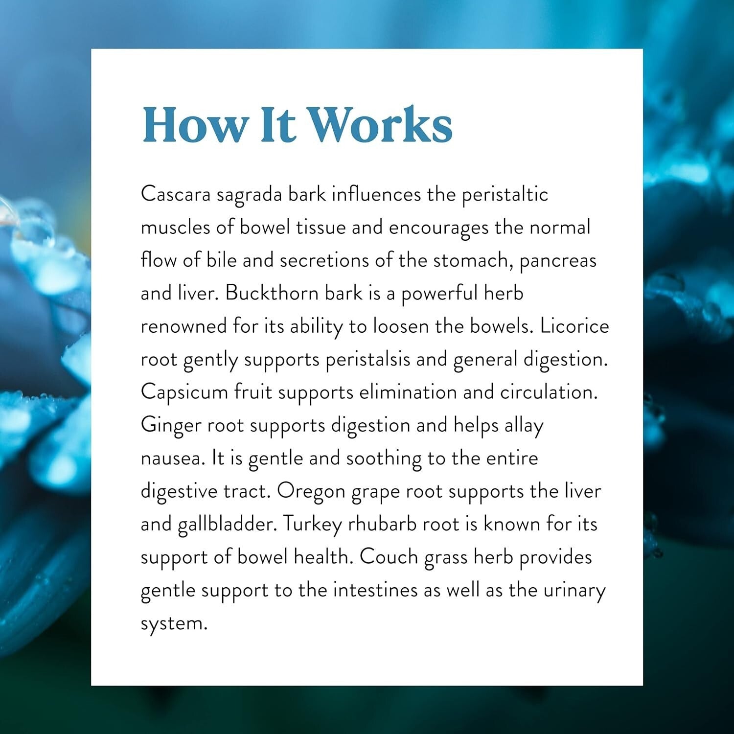 Natures Sunshine Lower Bowel Stimulant 100 capsules laxative constipation