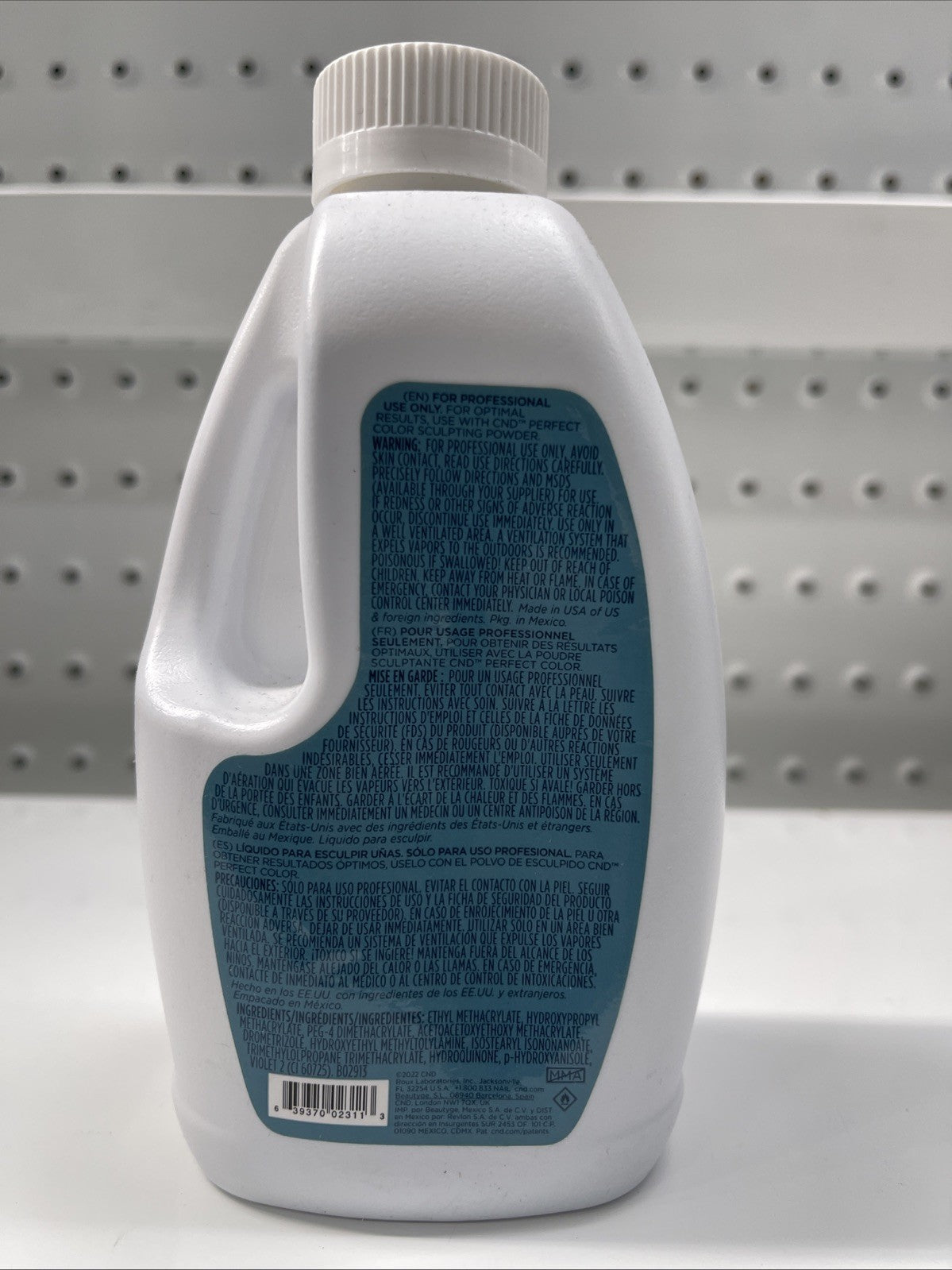 CND Retention+ Nail Sculpting Acrylic Liquid No MMA 32 473ml