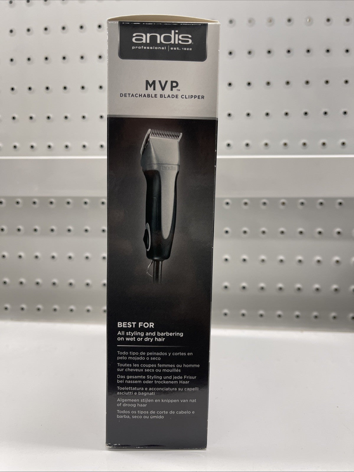 Andis MVP 2 Speed Detachable Blade Clipper Kit This product has an AU/NZ plug. 