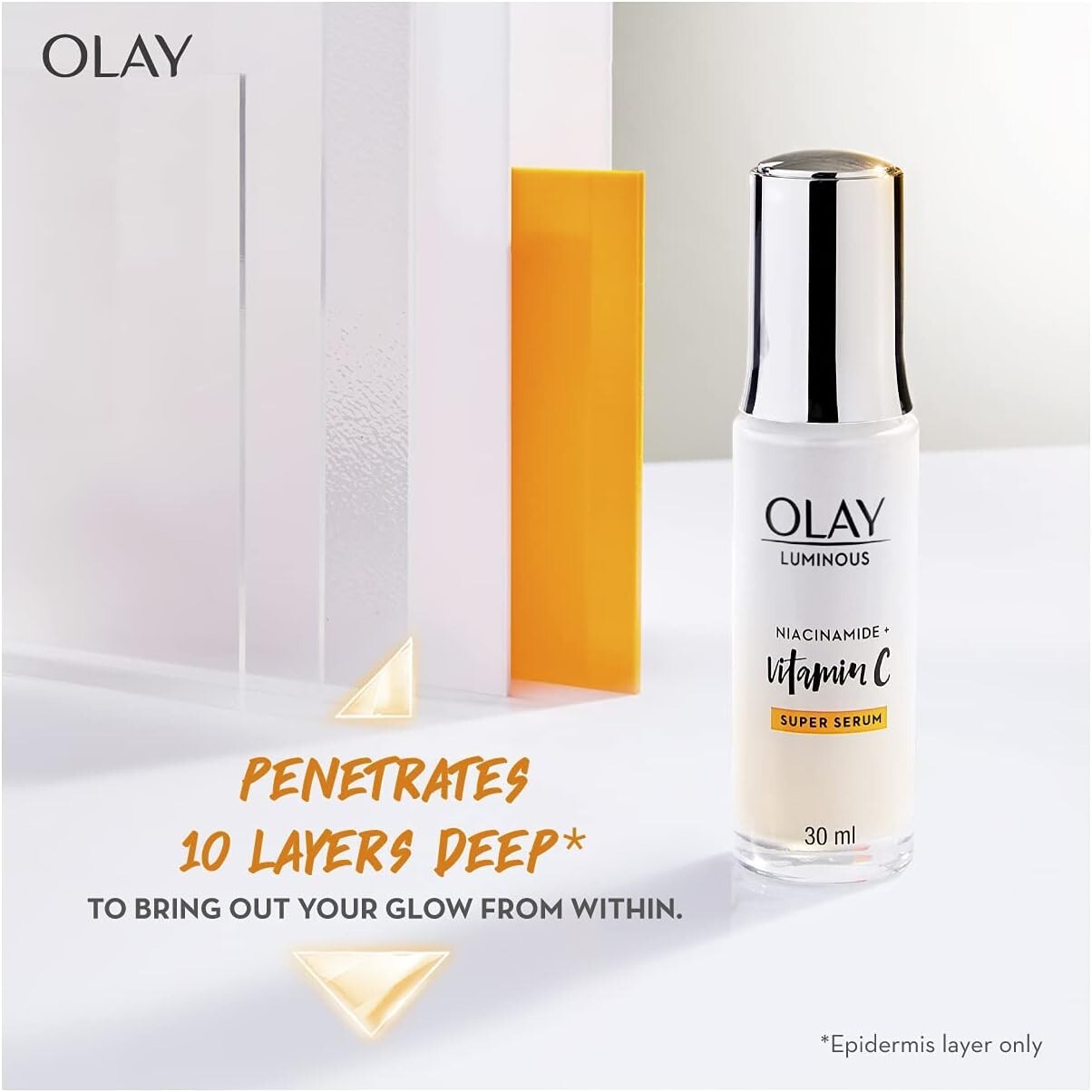 Olay Luminous Niacinamide + Vitamin C Super Serum - 30ml  Free Shipping