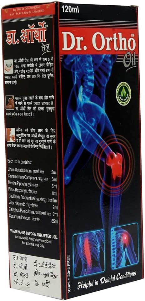 Dr. Ortho Joint Pain Oil 120ml  Free Shipping