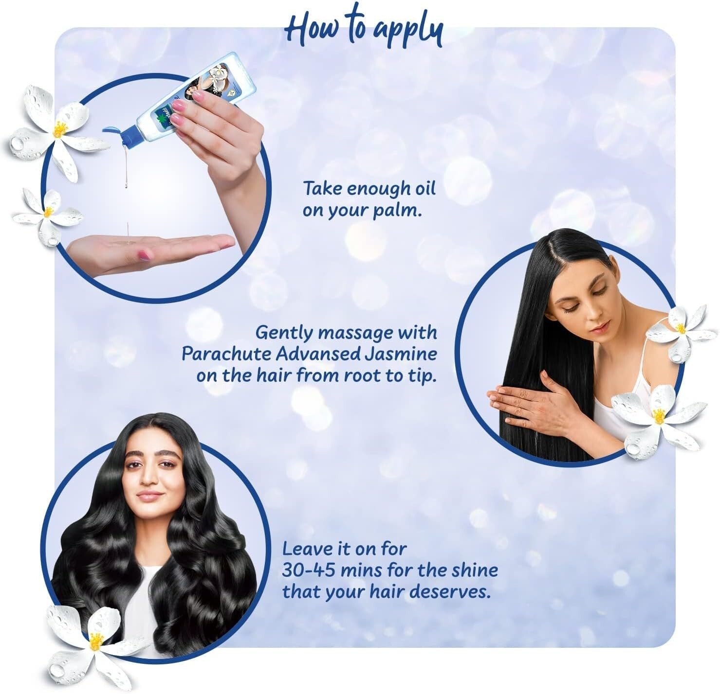 Parachute Advansed Jasmine Coconut Hair Oil, 200 ml  Free Shipping