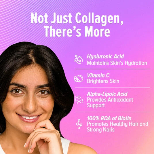 GNC Marine Collagen Powder Reduces Fine Lines & Wrinkles For Youthful Skin 200g 
