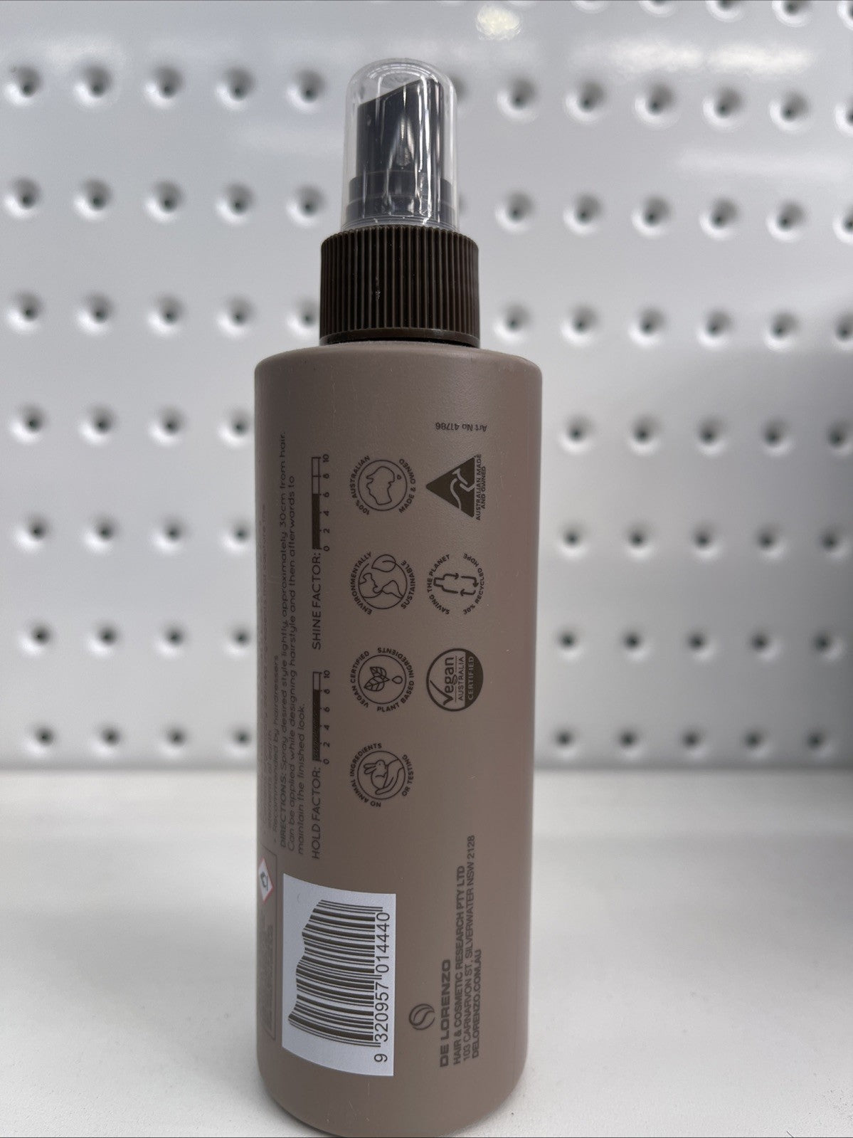 DELORENZO ELEMENTS NON AEROSOL GRANITE 200 ML DE LORENZO STRONG HAIRSPRAY