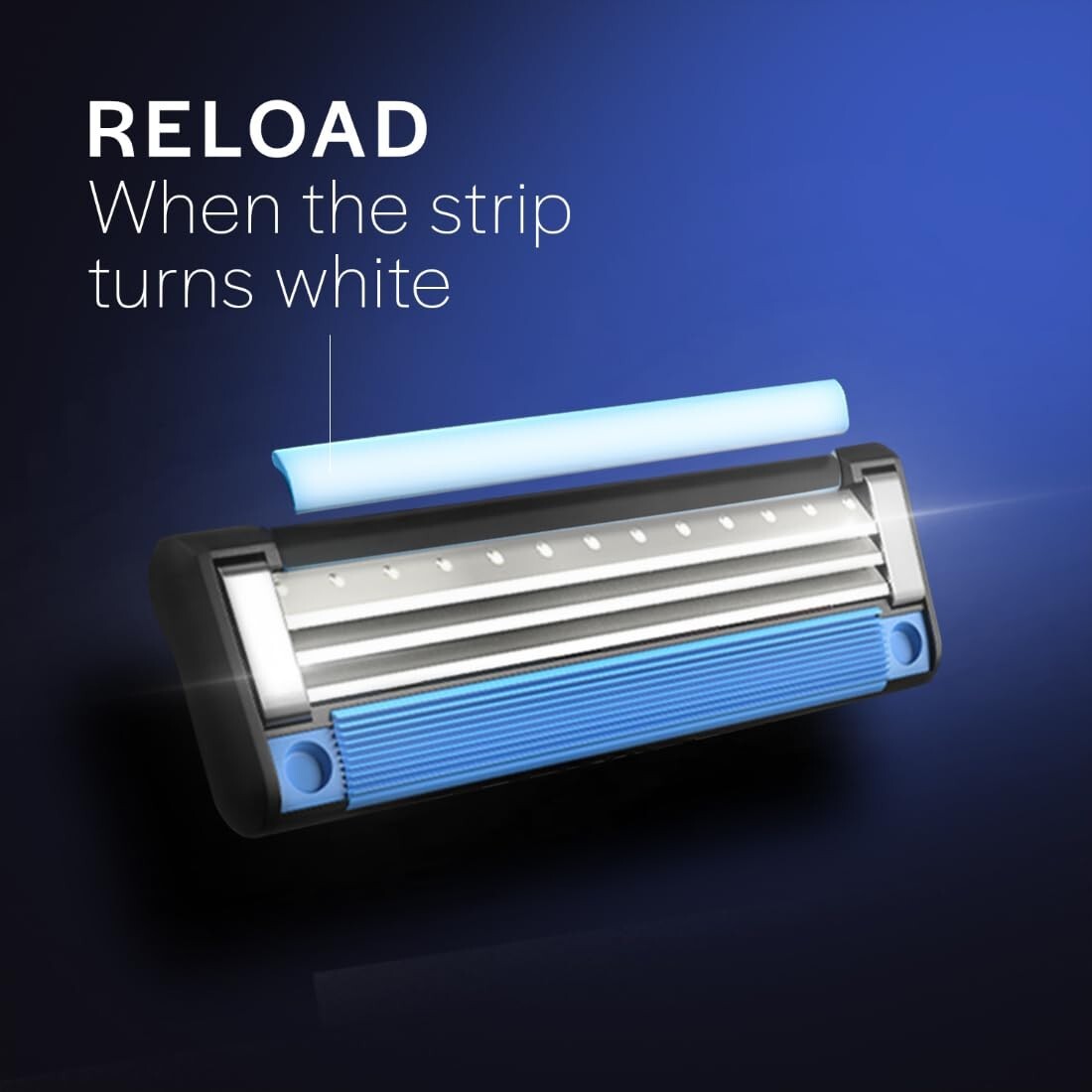 Gillette Mach 3 Manual Shaving Razor Blades - 4S Pack (Cartridge), Men 