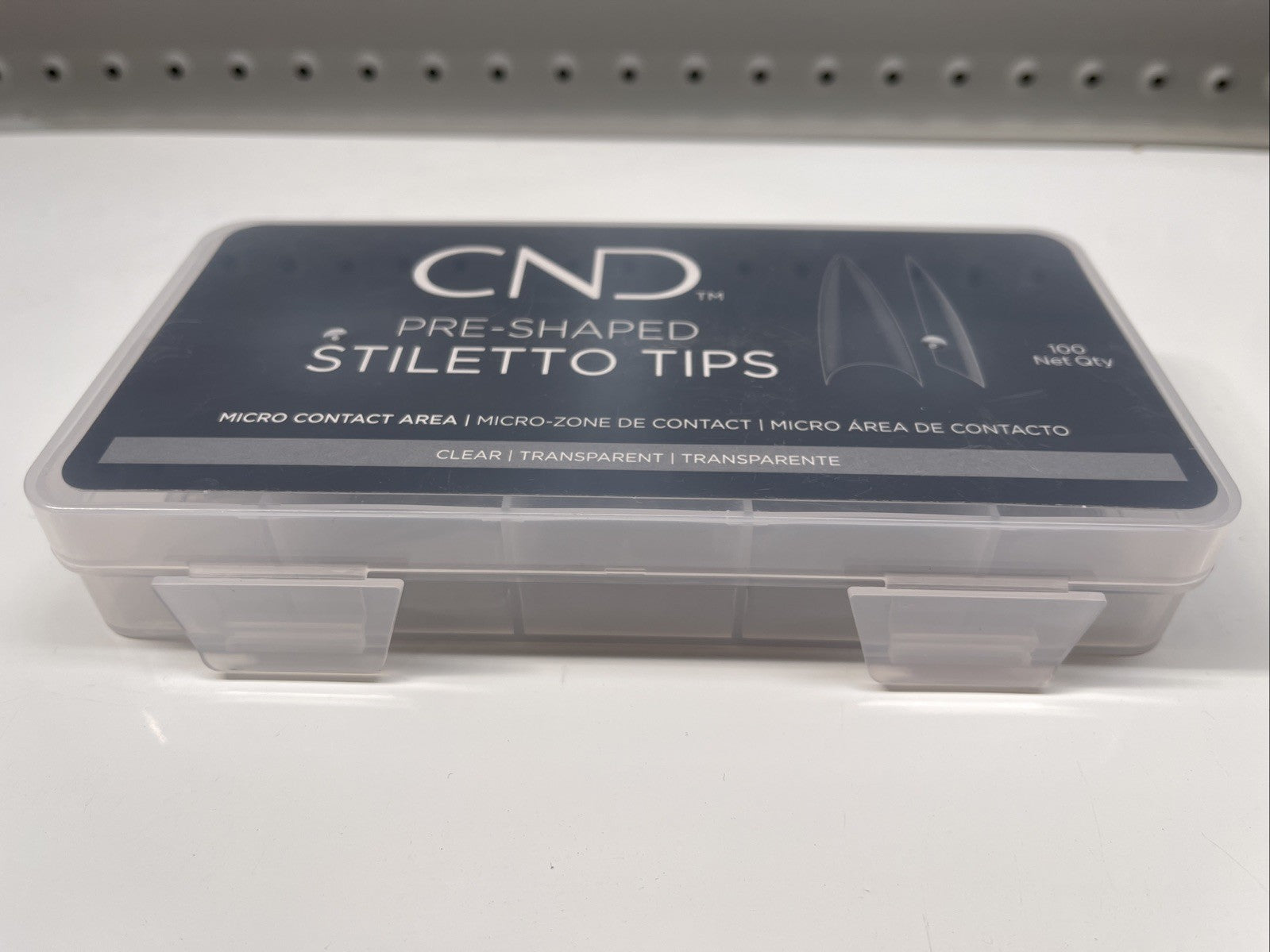 Cnd Pre Shaped Stiletto Tips 100pk. Free Shipping