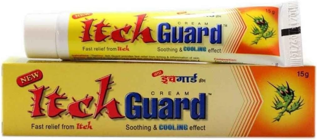 Itch Guard for Itching & Rashes 25gm (Pack of 4)  Free Shipping