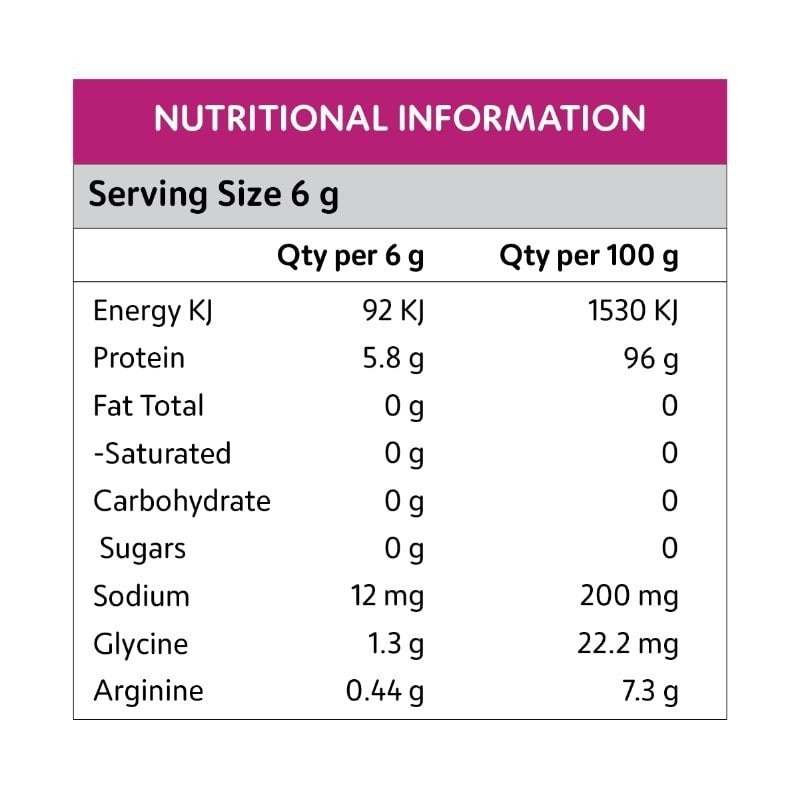 GELATIN HEALTH JOINT CARE 225g -HYDROLYSED BIOACTIVE COLLAGEN PEPTIDES FREE SHIP