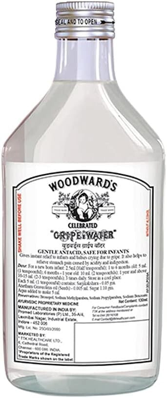 Woodward'S Gripe Water 130Ml (Pack of 3)  Free Shipping