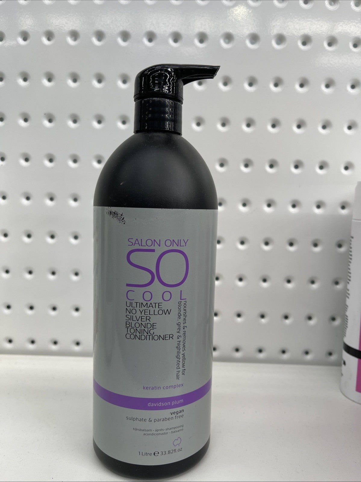 Salon Only SO Cool Ultimate Silver Toning Conditioner (1000mL)  Free Shipping