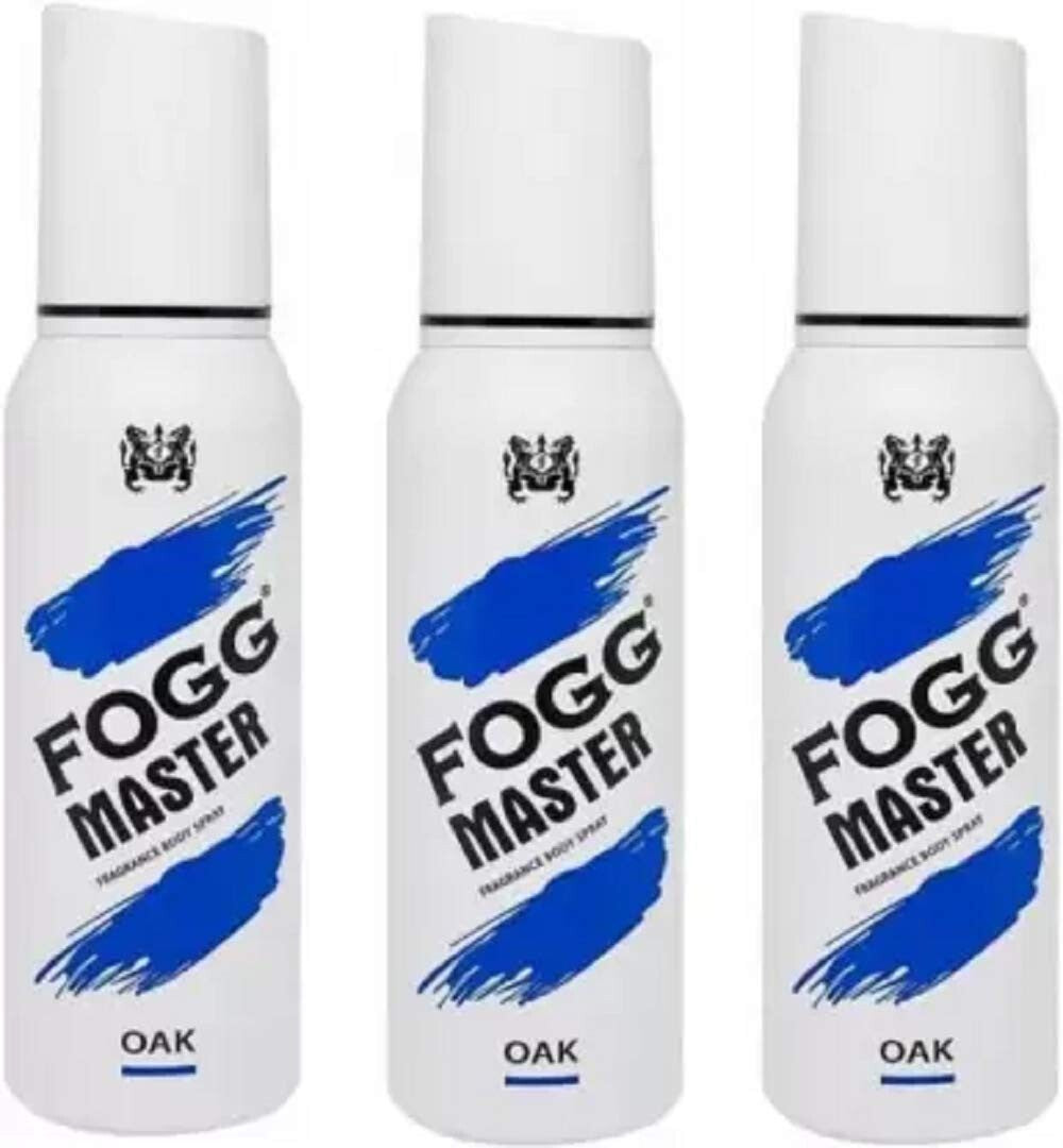 Fogg foog master oak deo Body Spray - For Women (300 g, Pack of 3)