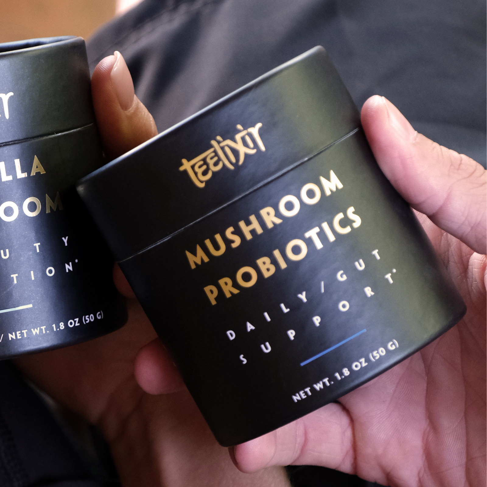 Teelixir Organic Mushroom Probiotics (Daily Gut Support) 50g Free shipping