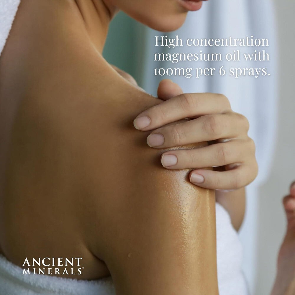 Ancient Minerals Magnesium Oil Ultra with Opti MSM Spray - 237 ml FREE SHIPPING