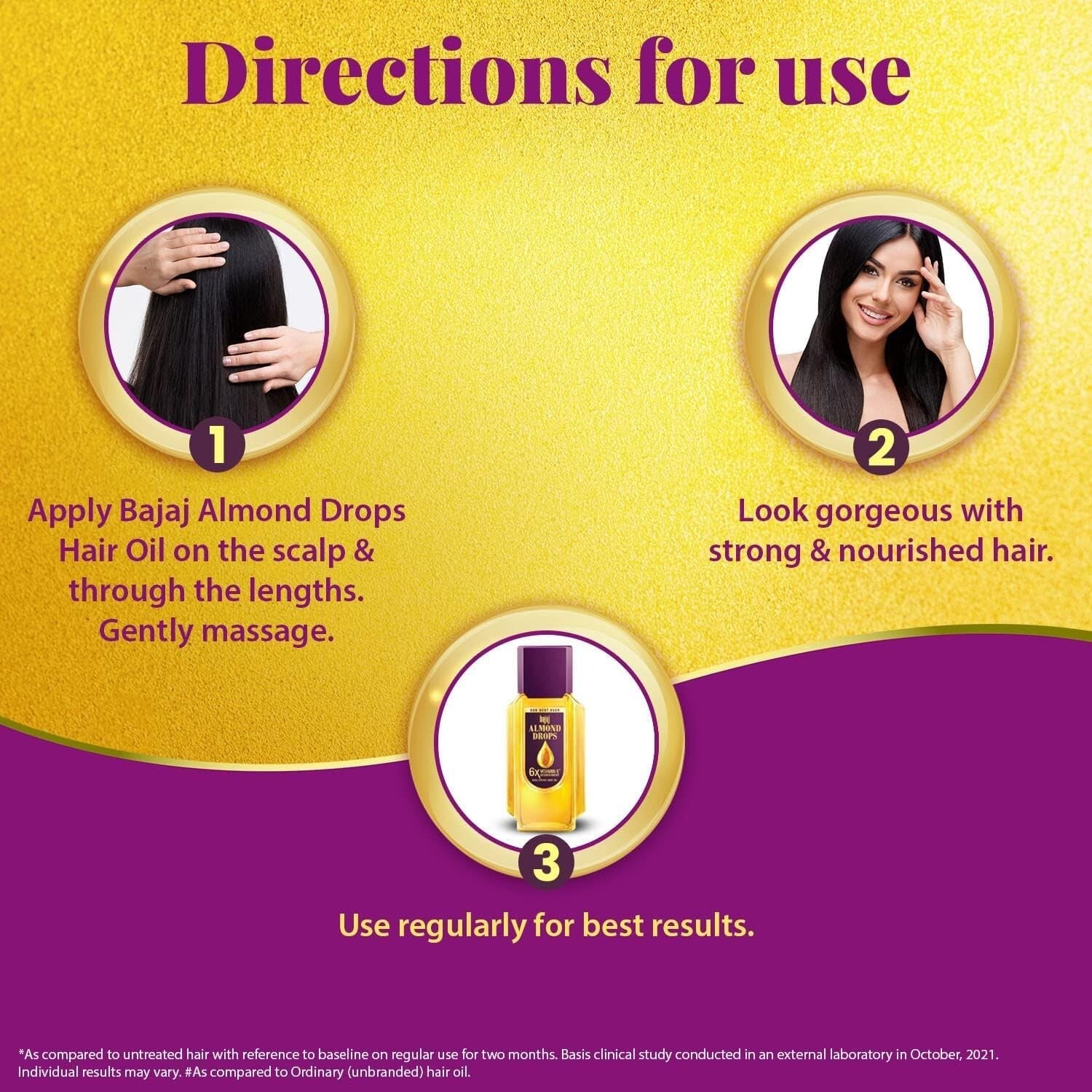 Bajaj  Almond Drops Hair Oil 300ml  Free Shipping