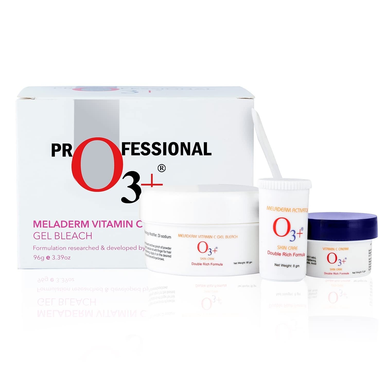 O3+ Meladerm Vitamin C Gel Bleach (96g)  Free Shipping