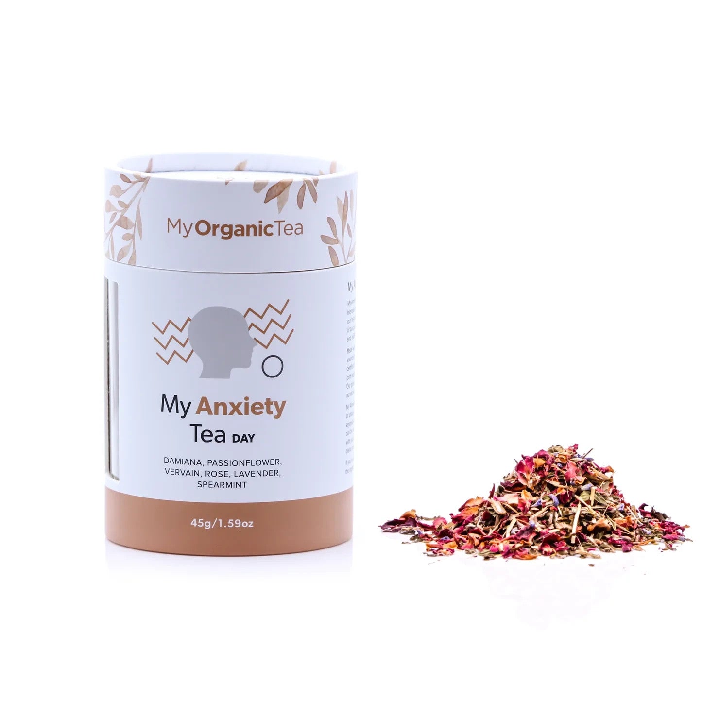 My Anxiety Tea DAY 45 Grams (Approx. 20 Serves) Organic Tea Australia