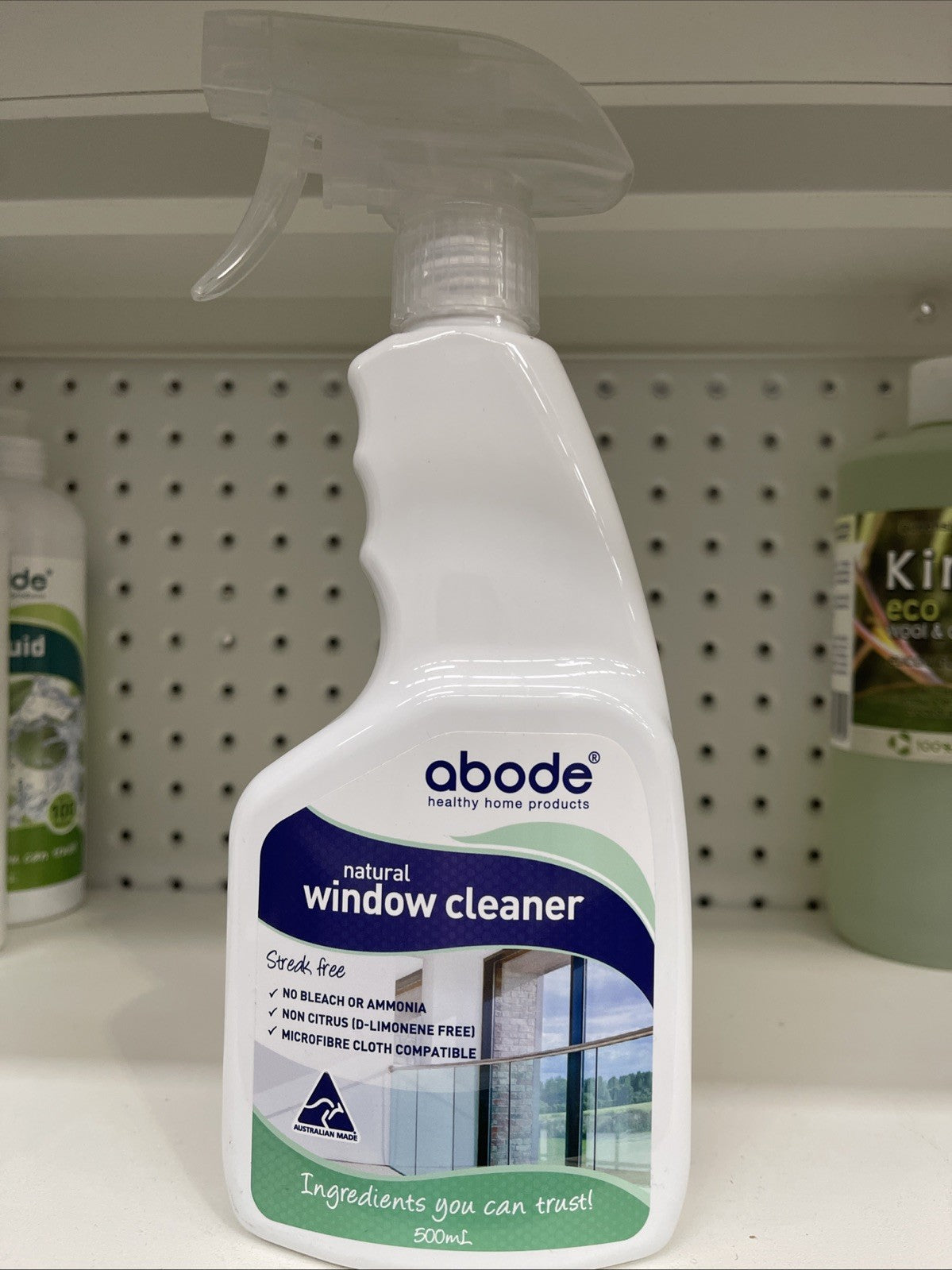 Abode Cleaning Products Abode Window Cleaner Spray 500ml