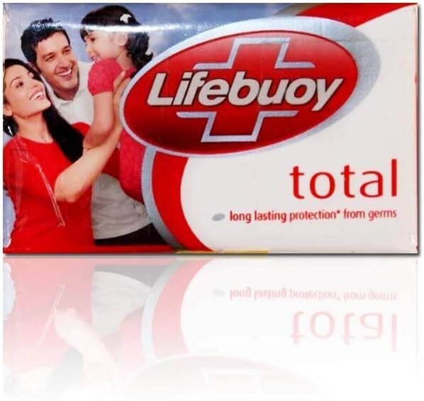Lifebuoy Total Soap 125g (Pack of 12)  Free Shipping