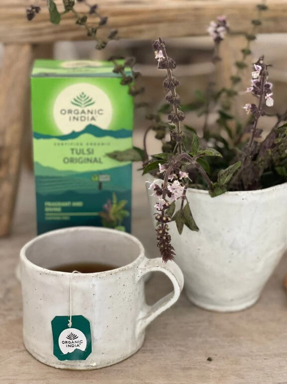 Pack of 2 - Organic India Tulsi Original - 25 Tea  Bags  Free Shipping