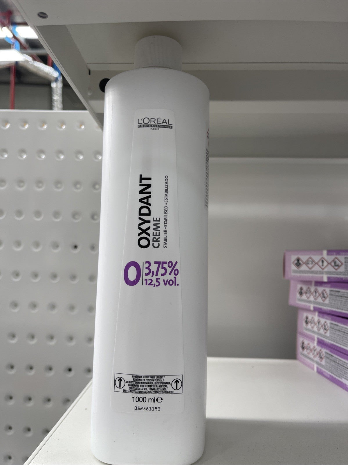 L'Oreal Oxydant Creme Peroxide 12,5 Vol 1 Litre  Free Shipping