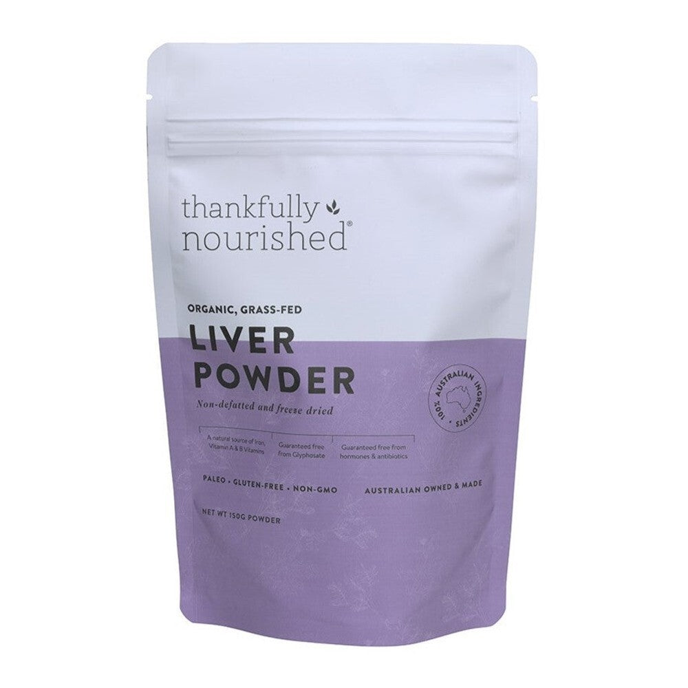 Thankfully Nourished Liver Powder Australian Organic 150g Free Shipping