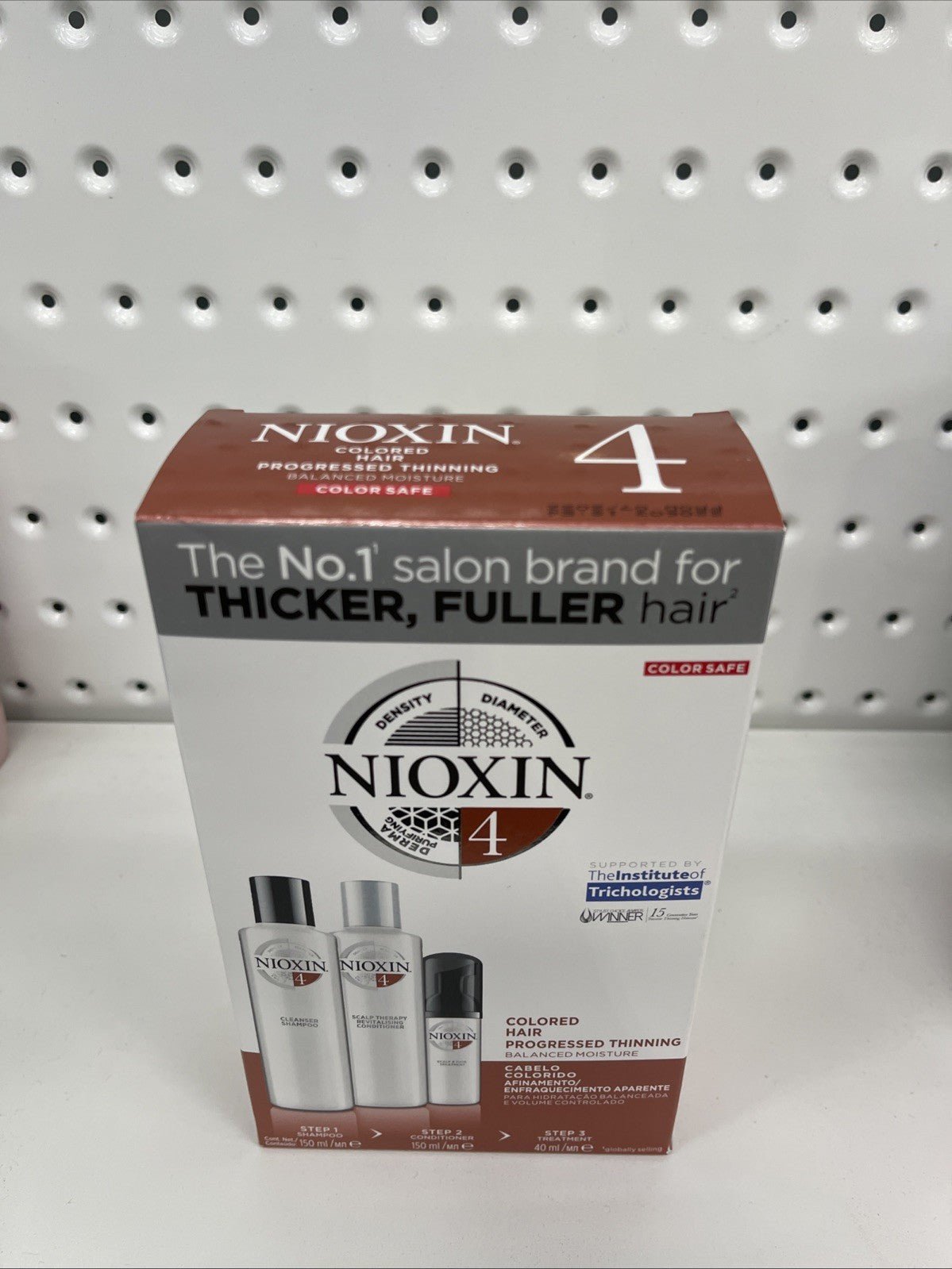Nioxin System 4 Starter Kit for progressed thinning Coloured Hair Aus Stock  