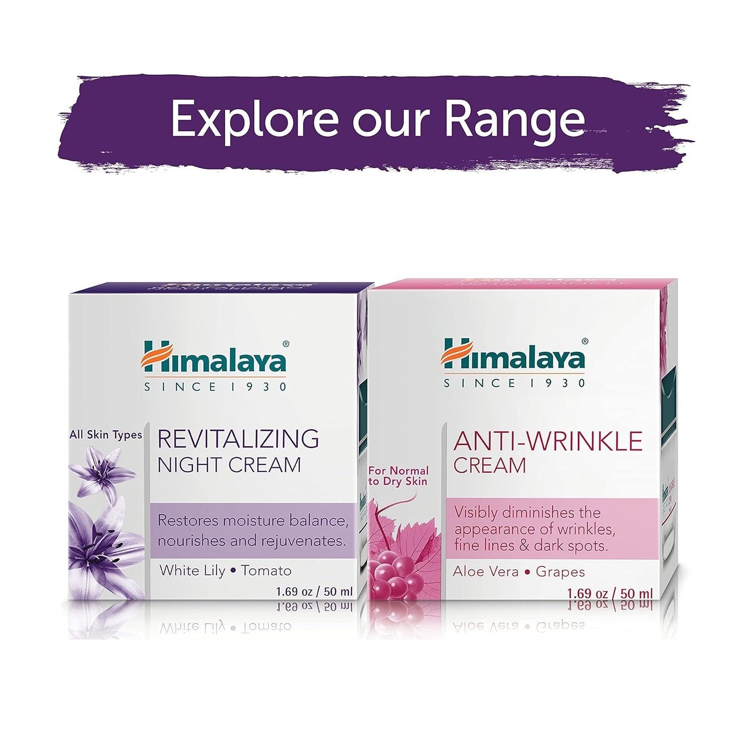 Himalaya Revitalizing Night Cream with white lily | Renews, repairs & hydrates