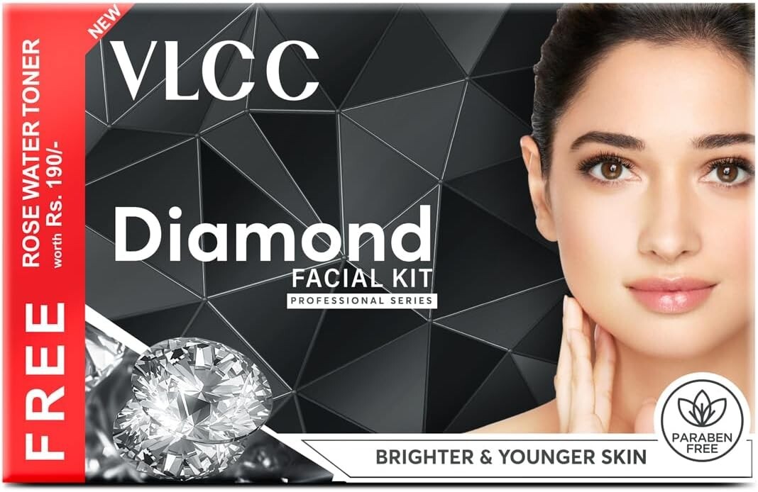 Vlcc Professional Saloon Series Diamond Polishing Facial Kit  Free Shipping