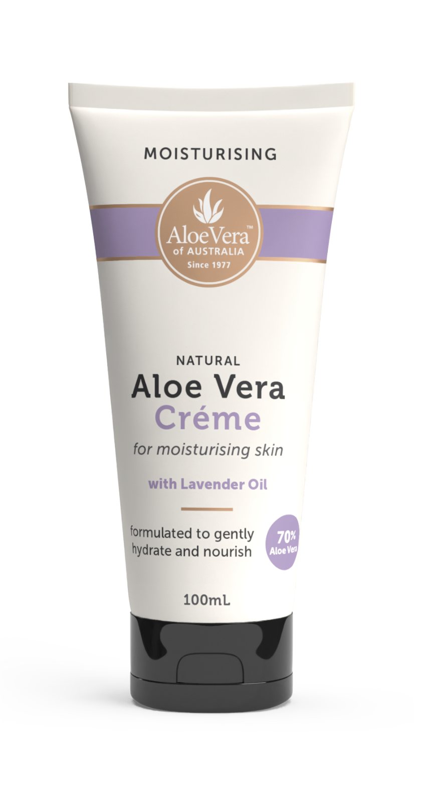 Aloe Vera of Australia Aloe Creme Plus 70% 125ml  Free Shipping