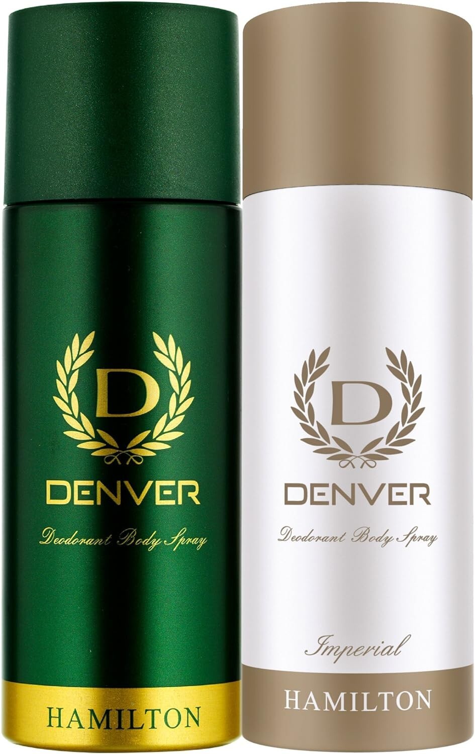 Denver Deo, Hamilton, 165ml and Deo, Imperial, 165ml  Free Shipping
