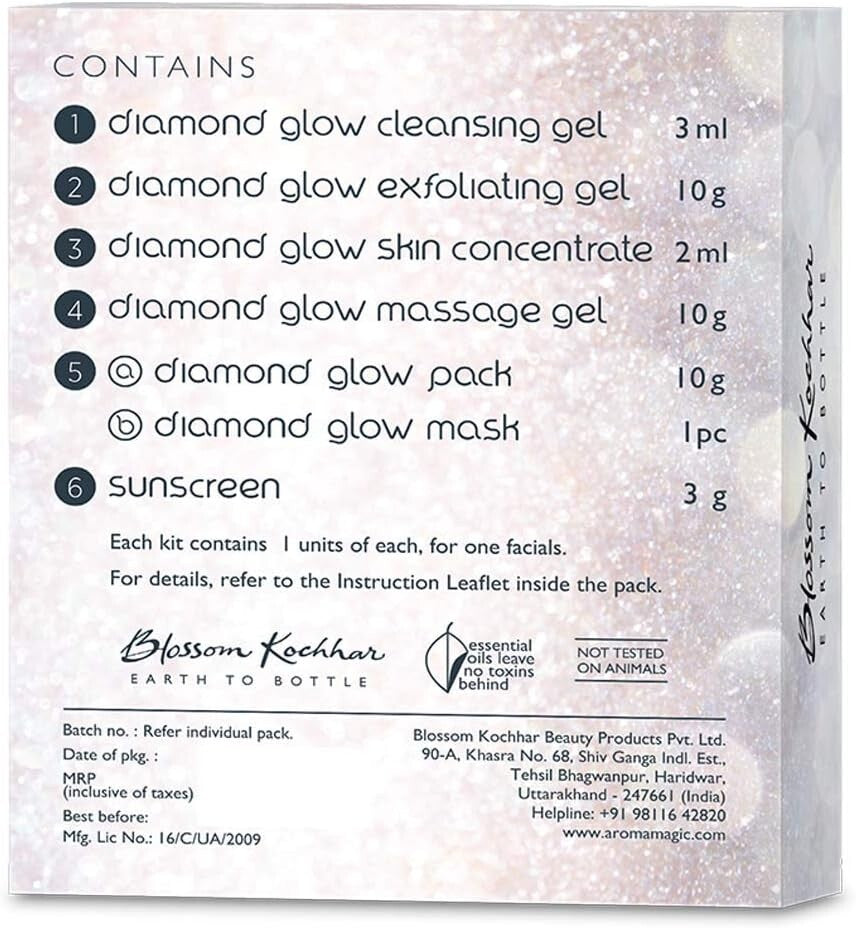Aroma Magic Diamond Glow Facial  Free Shipping