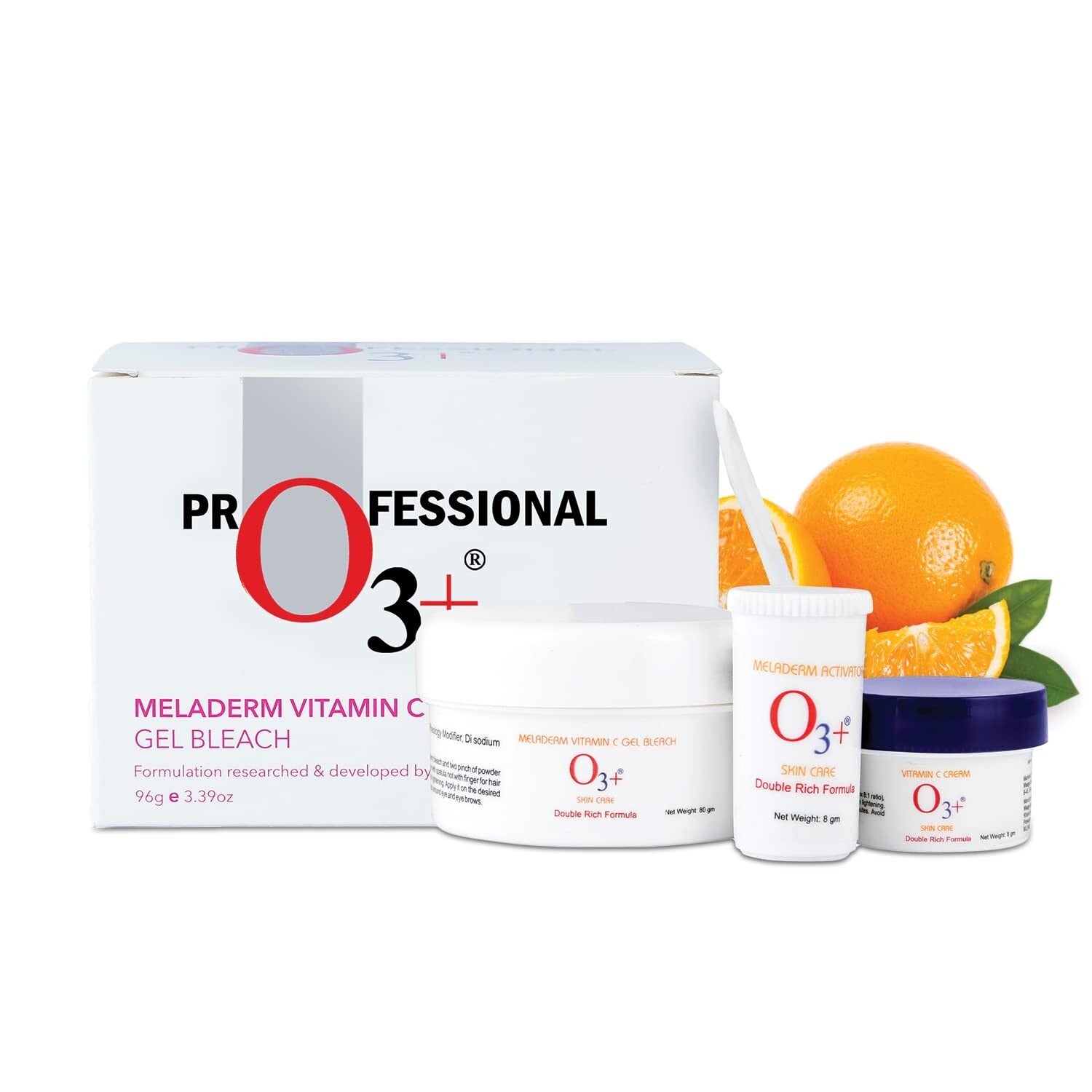 O3+ Meladerm Vitamin C Gel Bleach (96g)  Free Shipping