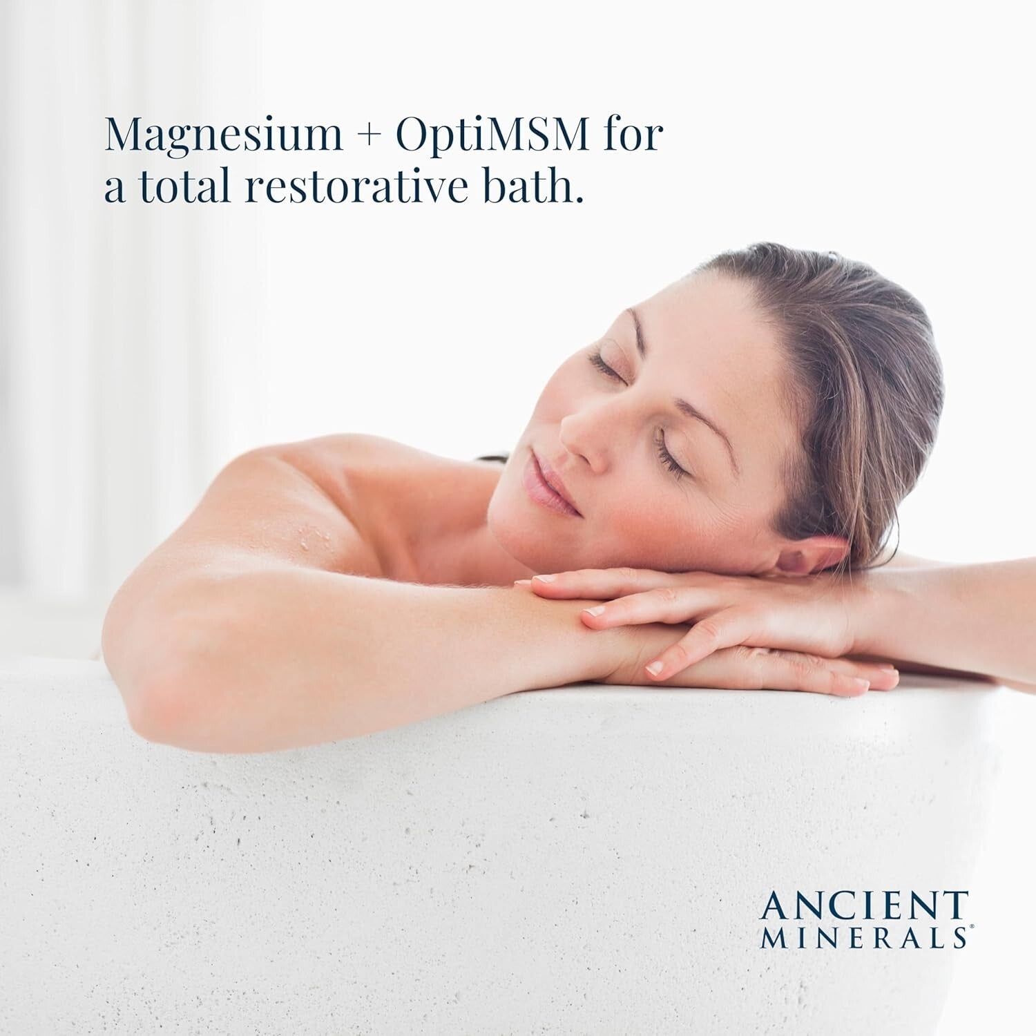 Ancient Minerals Magnesium Bath Flakes 750g  Free Shipping