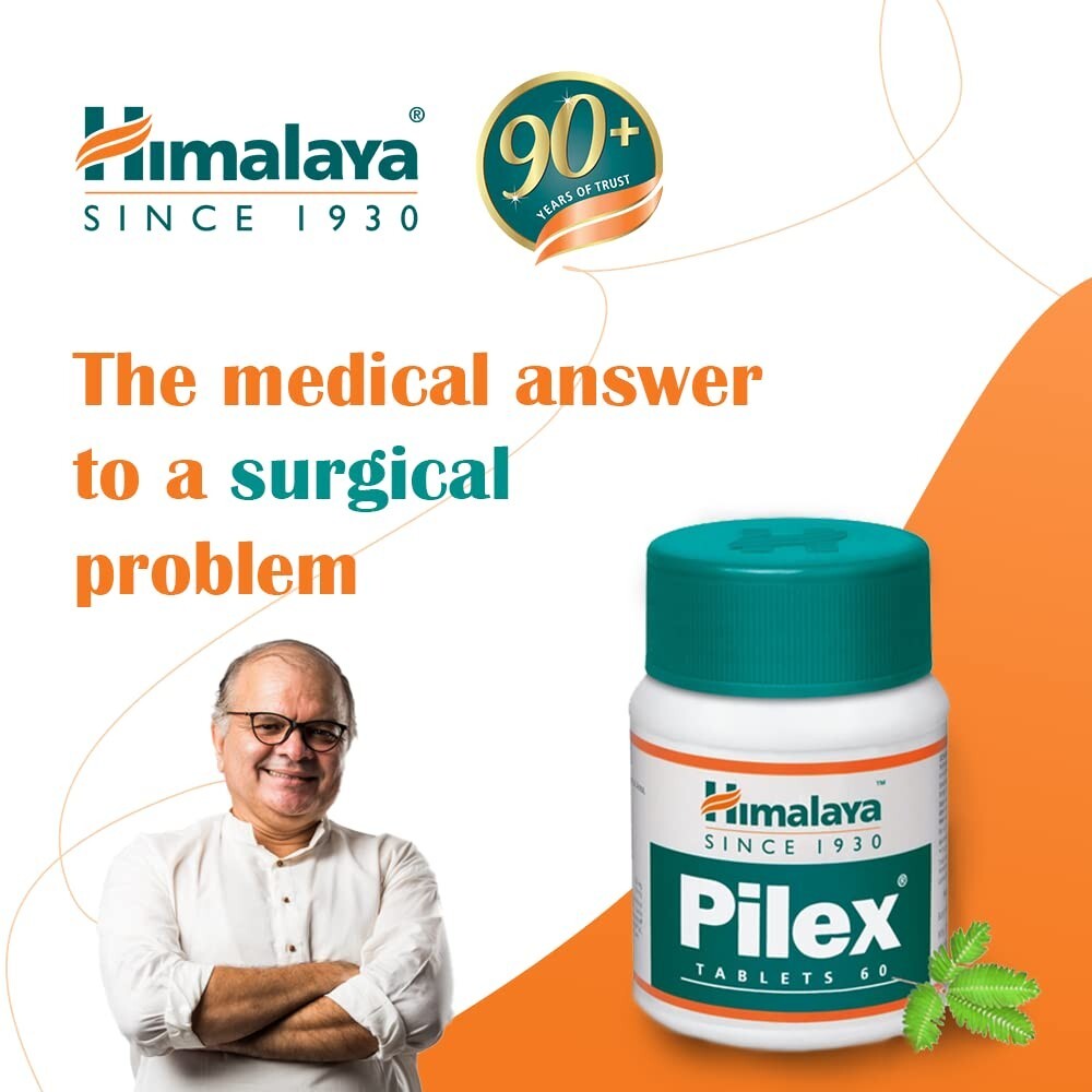 Himalaya Wellness | Pilex Tablet | Piles Treatment | Trusted Piles Treatment|60