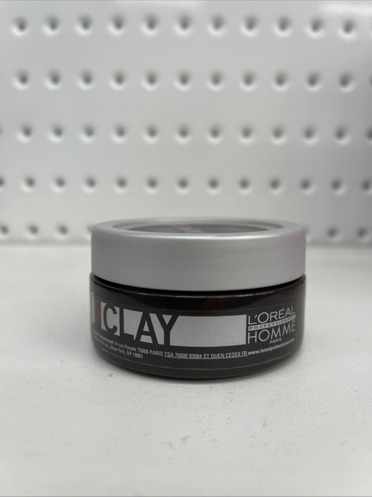 L'Oreal Professionnel Homme Strong Hold Clay 50ml  Free Shipping